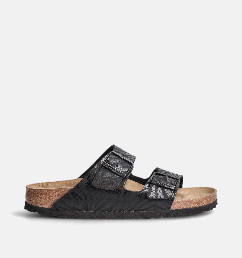 Birkenstock Arizona Synthetik Zwarte Slippers voor dames (350883)