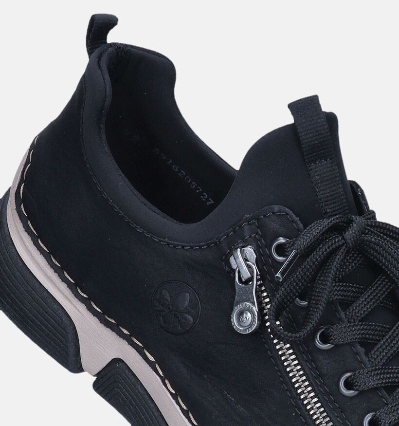 Rieker Baskets casual en Noir pour femmes (347457)