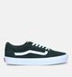 Vans Ward Baskets de skate en Vert pour hommes (333928)