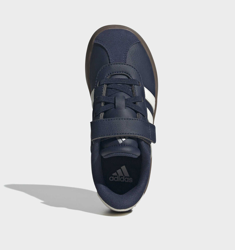 adidas VL Court 3.0 Donkerblauwe Sneakers voor meisjes, jongens (375495)