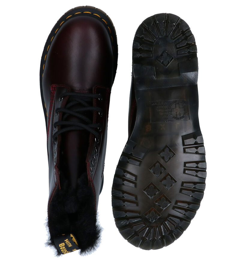 Dr. Martens 1460 Serena Zwarte Veterboots in leer (312408)