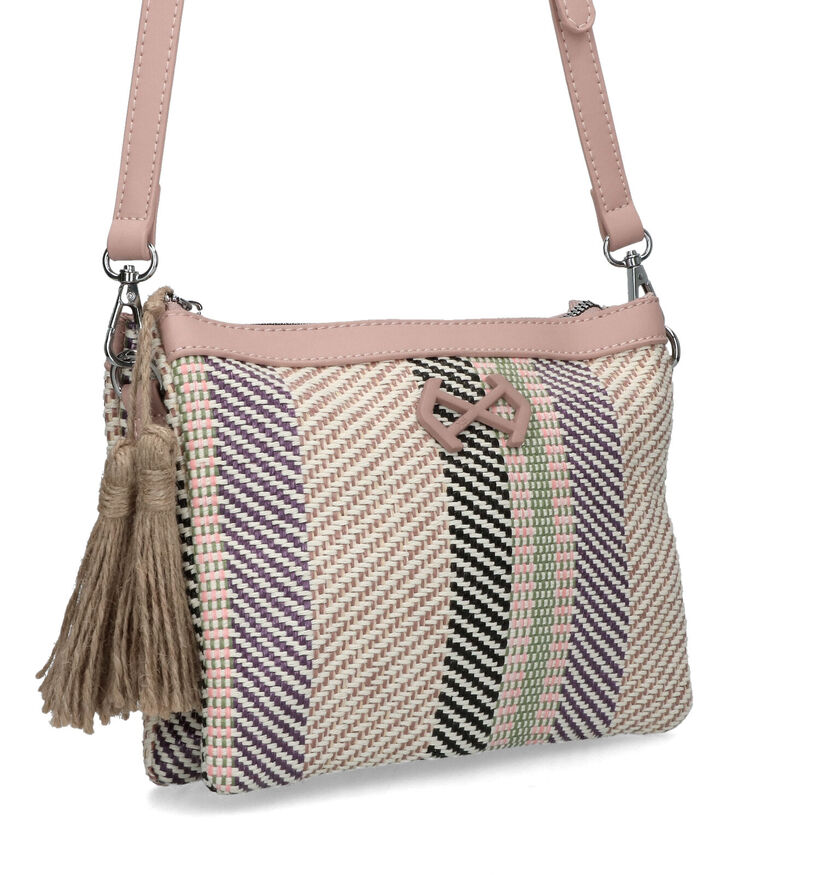 Xti Roze Crossbody Tas in kunstleer (327684)