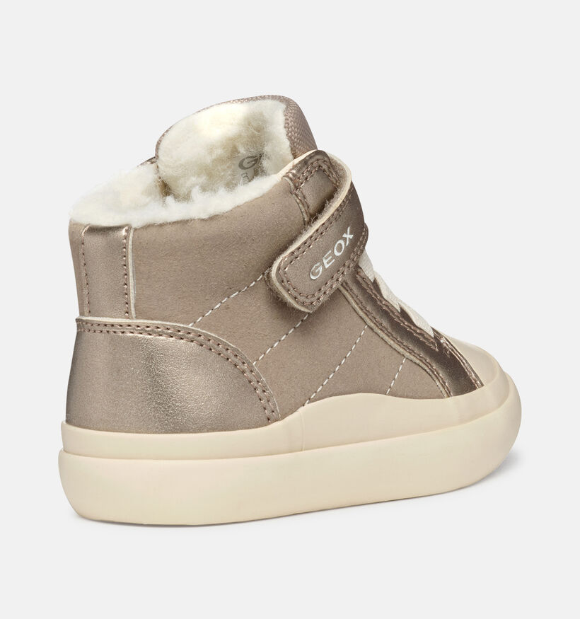 Geox Gisli Gouden Babysneakers voor meisjes (377727) - geschikt voor steunzolen