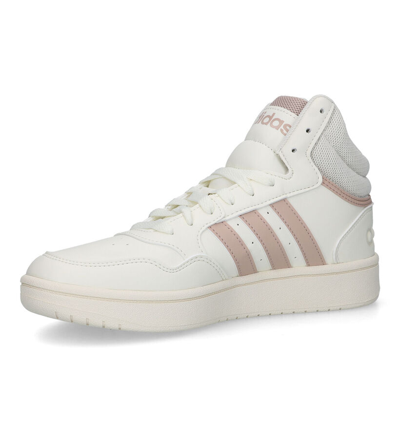 adidas Hoops 3.0 Mid Witte Sneakers voor dames (329412) - geschikt voor steunzolen