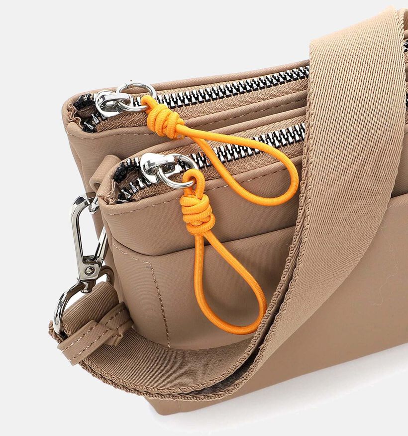 Suri Frey Alley Sac port&eacute; crois&eacute; en Beige pour femmes (371428)