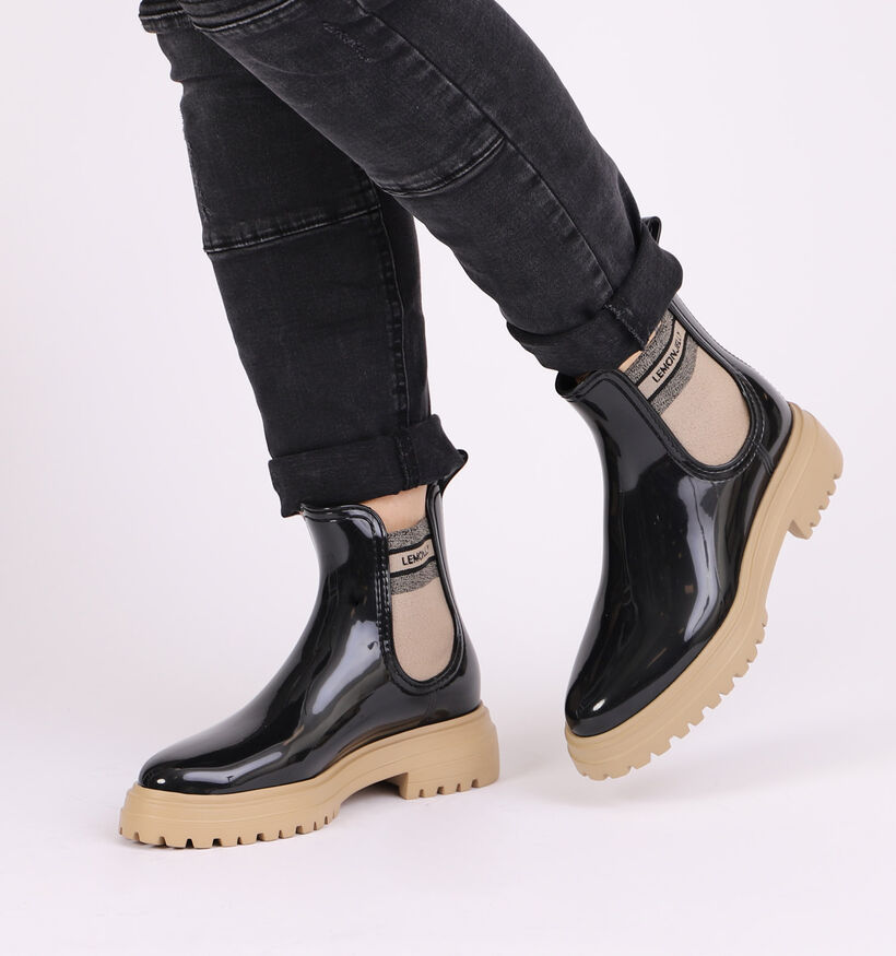 Lemon Jelly Flow Bottes de pluie en Noir en synthétique (299154)