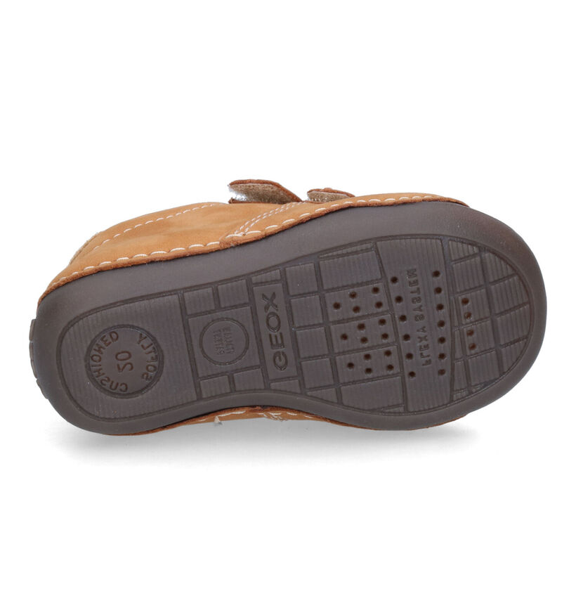 Geox Tutim Blauwe Babyschoentjes in nubuck (317575)