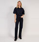 comma Blauwe Straight Leg Jeans voor dames (364462)