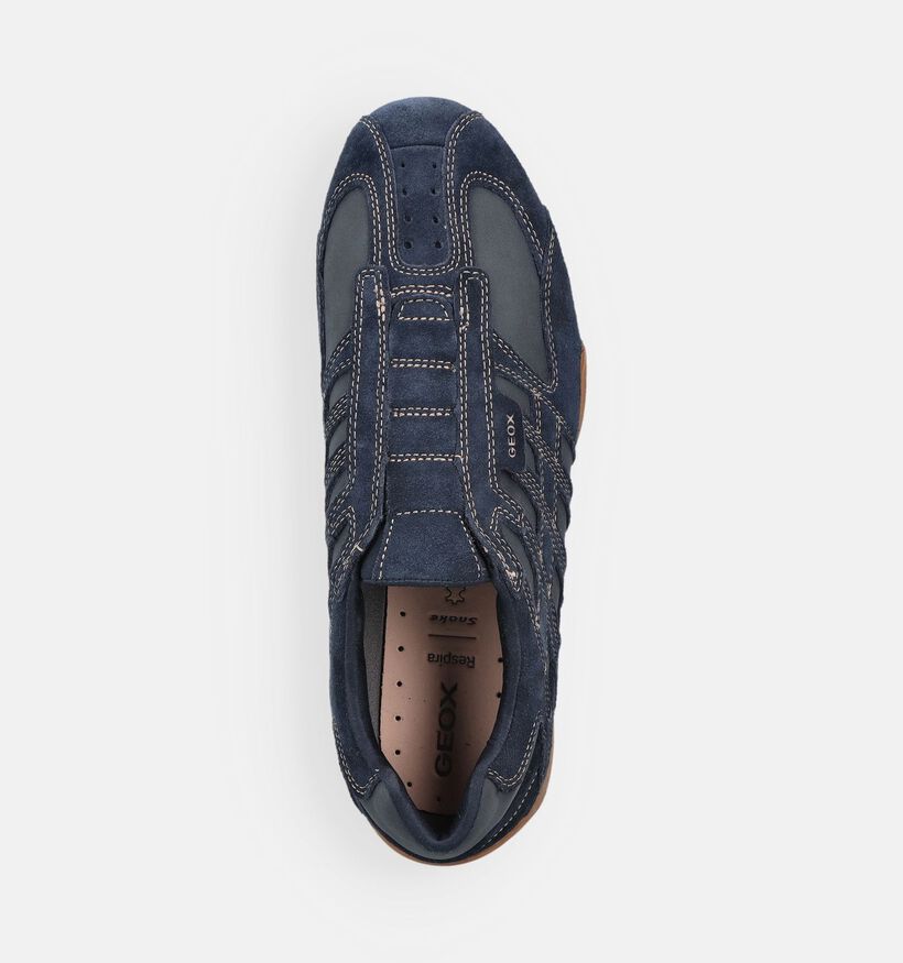 Geox Snake Original Donkerblauwe Sneakers voor heren (360116) - geschikt voor steunzolen
