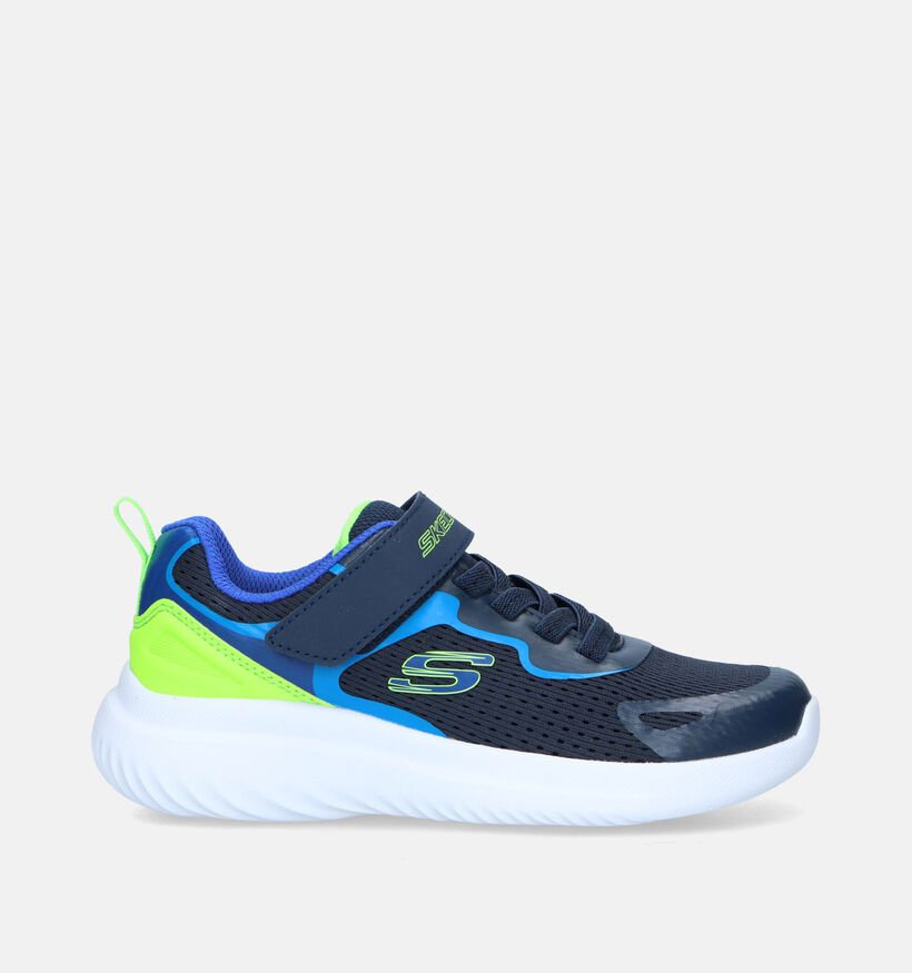 Skechers Bounder 2.0 Blauwe Sneakers voor meisjes, jongens (335700)