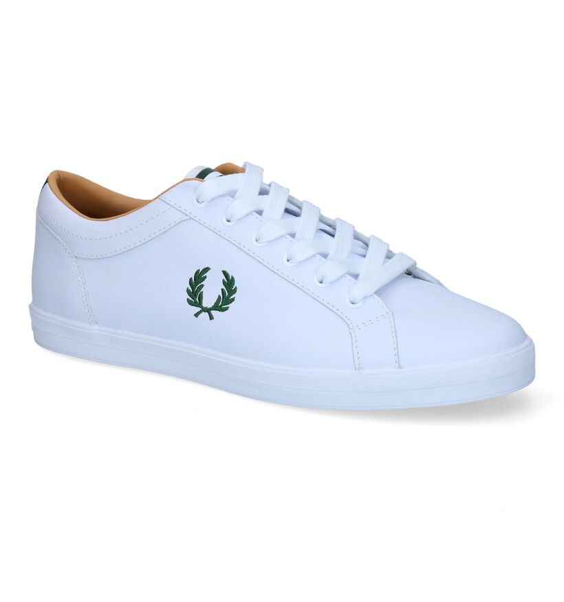 Fred Perry Baseline Witte Veterschoenen voor heren (304477)