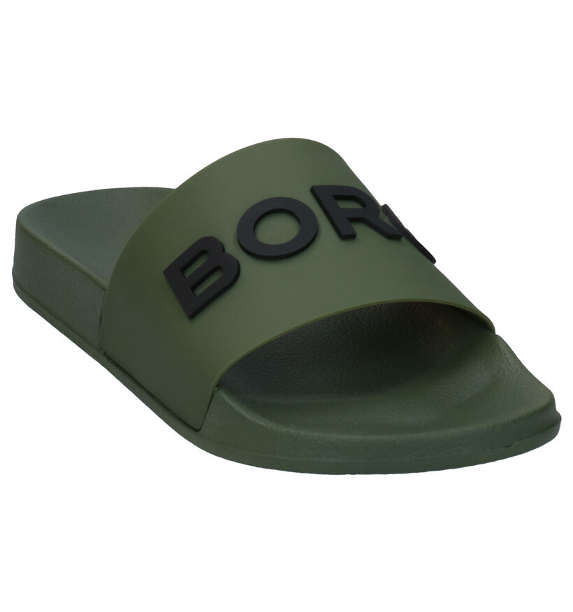 Björn Borg Knox Kaki Badslippers voor heren (333574)