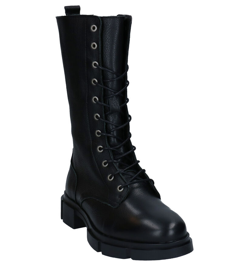 Via Limone Romy Zwarte Boots voor dames (288545) - geschikt voor steunzolen