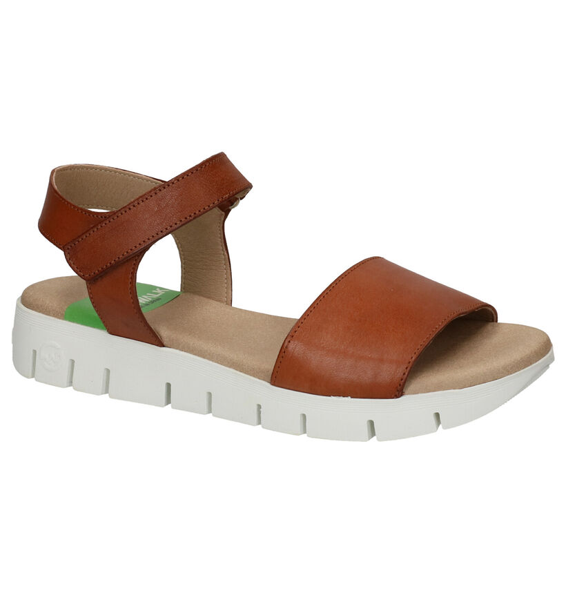 Slowwalk Syndra Cognac Sandalen in leer (270945)