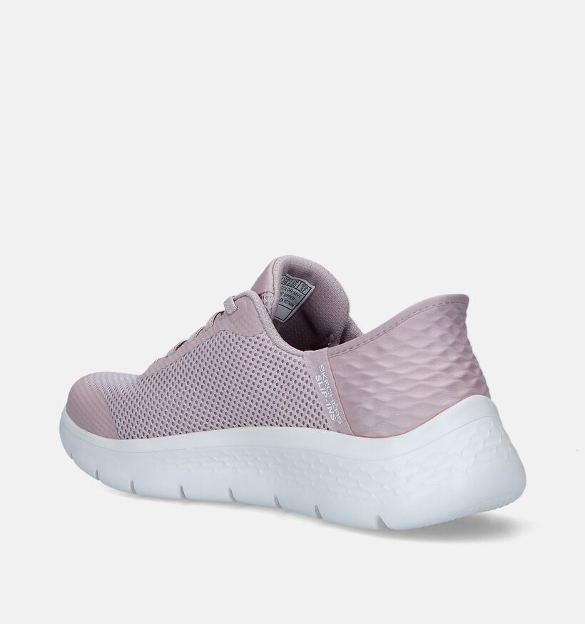 Skechers Slip-ins Go Walk Flex Grand Baskets en Blanc pour femmes (343902)