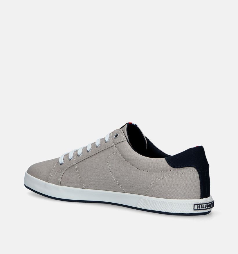 Tommy Hilfiger Iconic Beige Veterschoenen voor heren (336726) - geschikt voor steunzolen