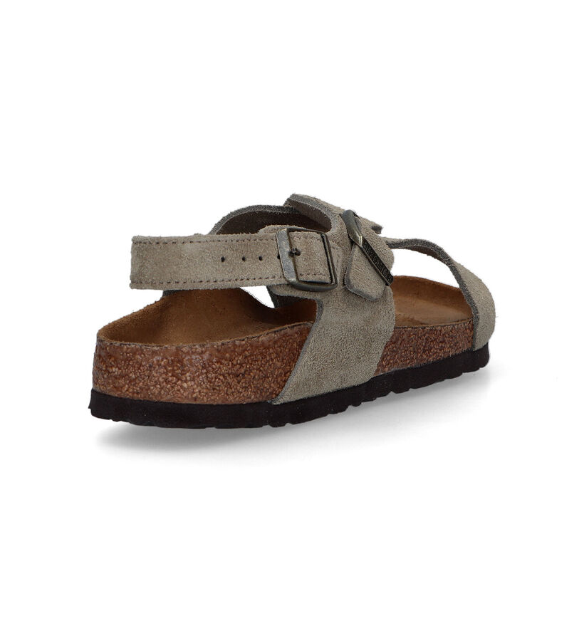 Birkenstock Tulum Sandales en Taupe pour femmes (322770)