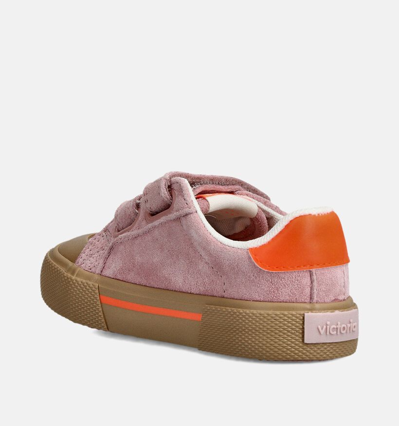 Victoria Tribu Roze Lage Sneakers voor meisjes (363049) - geschikt voor steunzolen