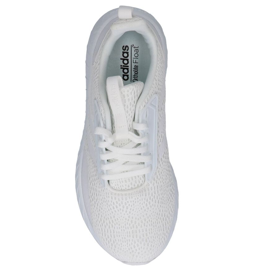 adidas Questar Drive W Witte Sneakers in stof (208788)