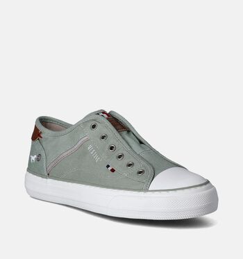 Mustang Lage schoenen Blauw/Groen
