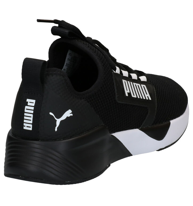 Puma Retaliate Baskets en Noir en textile (288557)