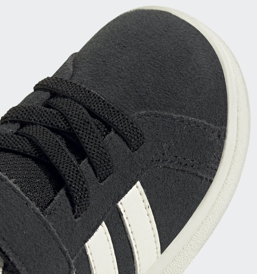 adidas Grand Court 00s Zwarte Sneakers voor jongens (365384) - geschikt voor steunzolen