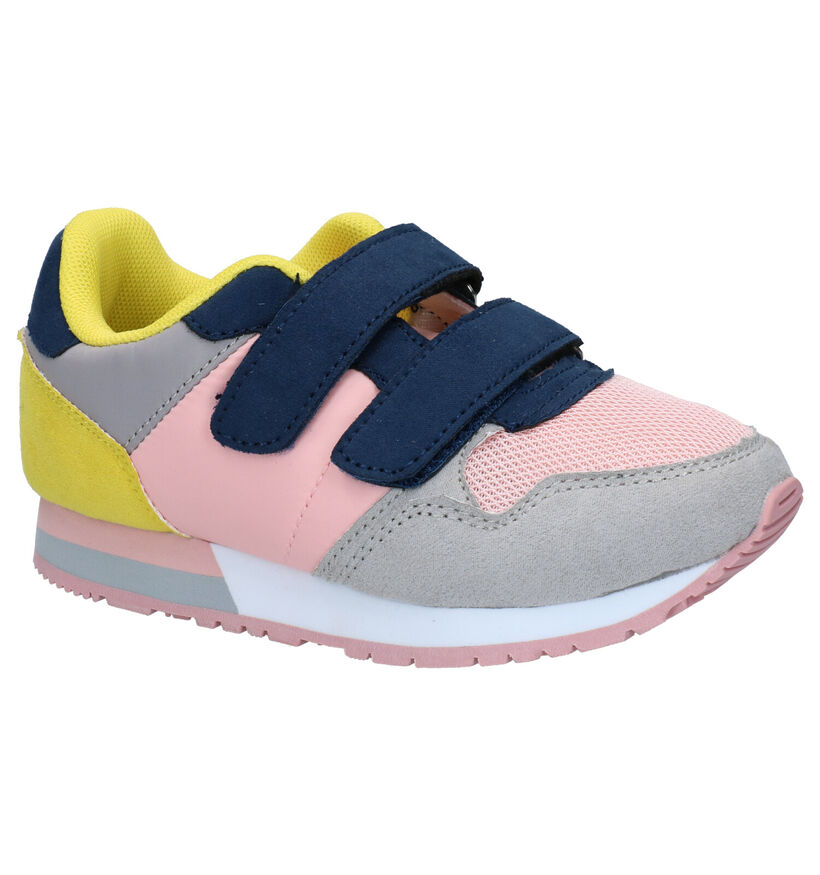 Xti Kids Roze Velcroschoenen in stof (281195)