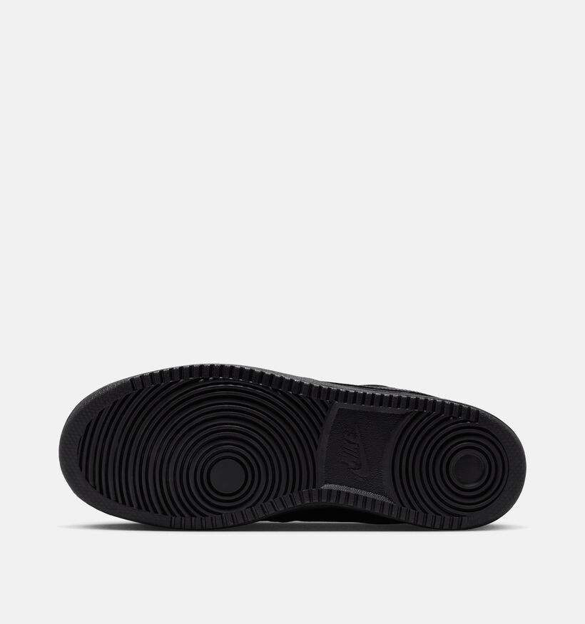 Nike Court Vision Baskets basses en Noir pour hommes (376136)