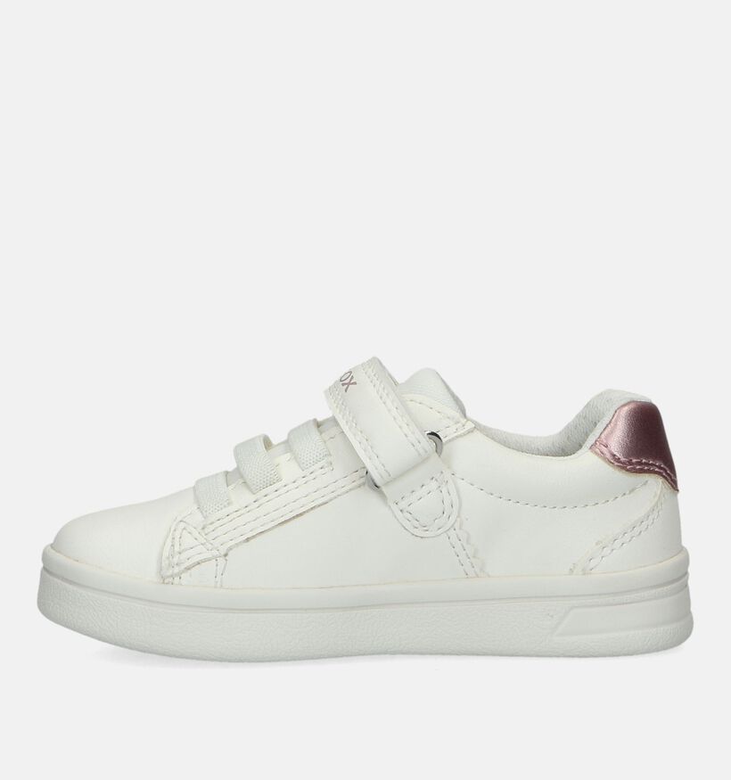 Geox Djrock Witte Sneakers voor meisjes (330114) - geschikt voor steunzolen