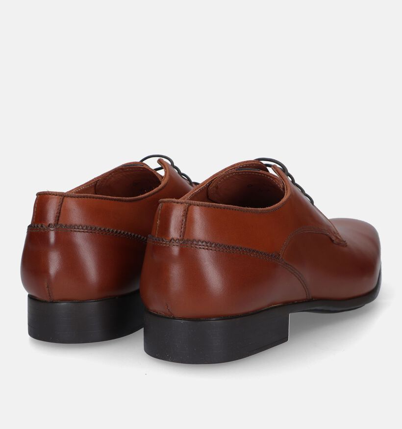Ambiorix Latino Chaussures classiques en Cognac pour hommes (331367) - pour semelles orthopédiques