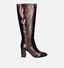 Signatur Bottes longues en Noir en cuir (332015)