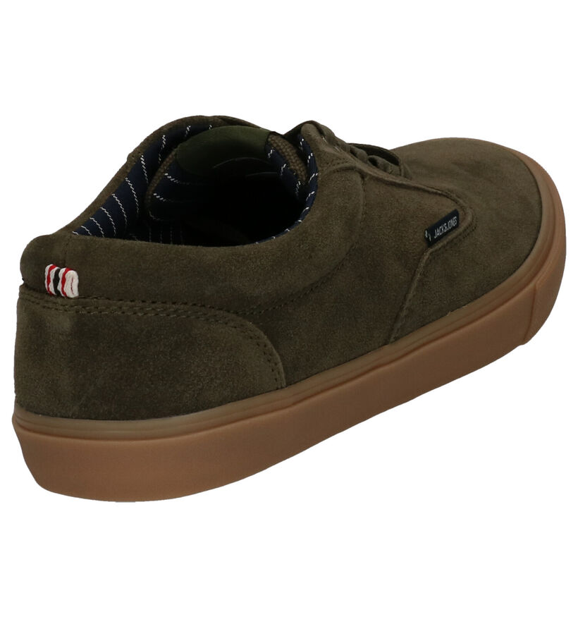 Jack & Jones Vision Skate Sneakers en Naturel en daim (256066)