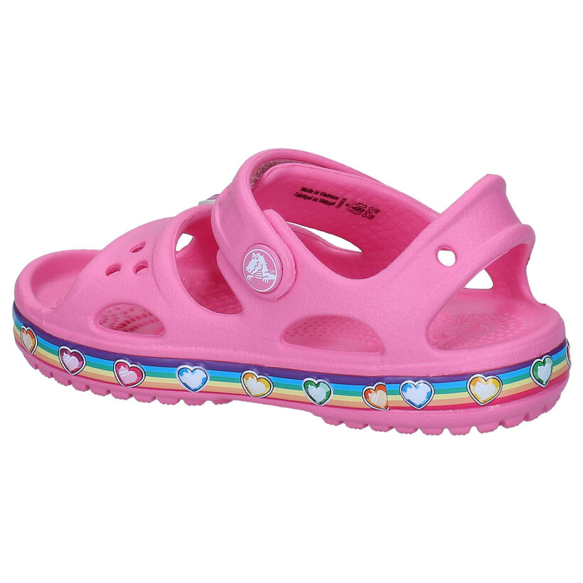 Crocs Fun Lab Rainbow Sandales en Rose en synthétique (289807)