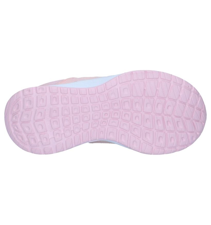 Roze Slip-on Sneakers Skechers Skyline in kunstleer (250662)