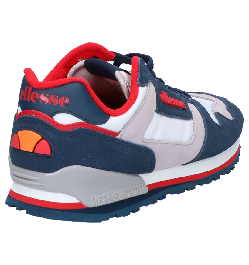 Ellesse Baskets basses en Bleu en daim (257423)