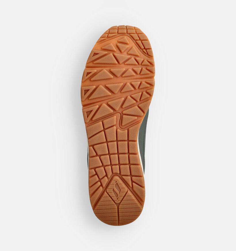 Skechers Uno Suited On Air Olijfgroene Sneakers voor heren (366498) - geschikt voor steunzolen