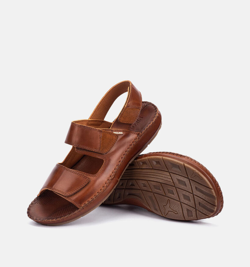 Pikolinos Tarifa Sandales en Cognac pour hommes (370611)