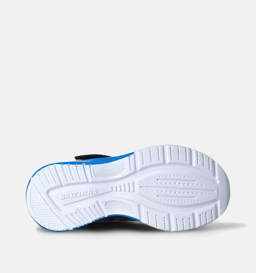 Skechers Microspec Max Advance Baskets en Noir pour garçons (361580)