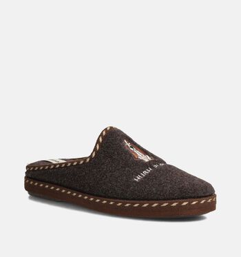 Hush Puppies Pantoufles Marron