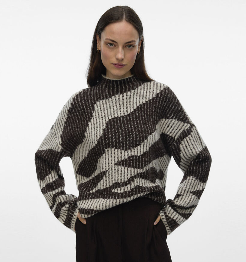 Vero Moda Scorpio Bruine Trui voor dames (366118)