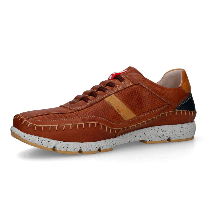 Pikolinos Fuencarral Chaussures à enfiler en Cognac pour hommes (323366) - pour semelles orthopédiques