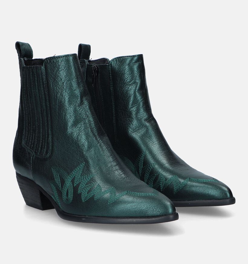 Signatur Groene Cowboy Boots voor dames (333424)