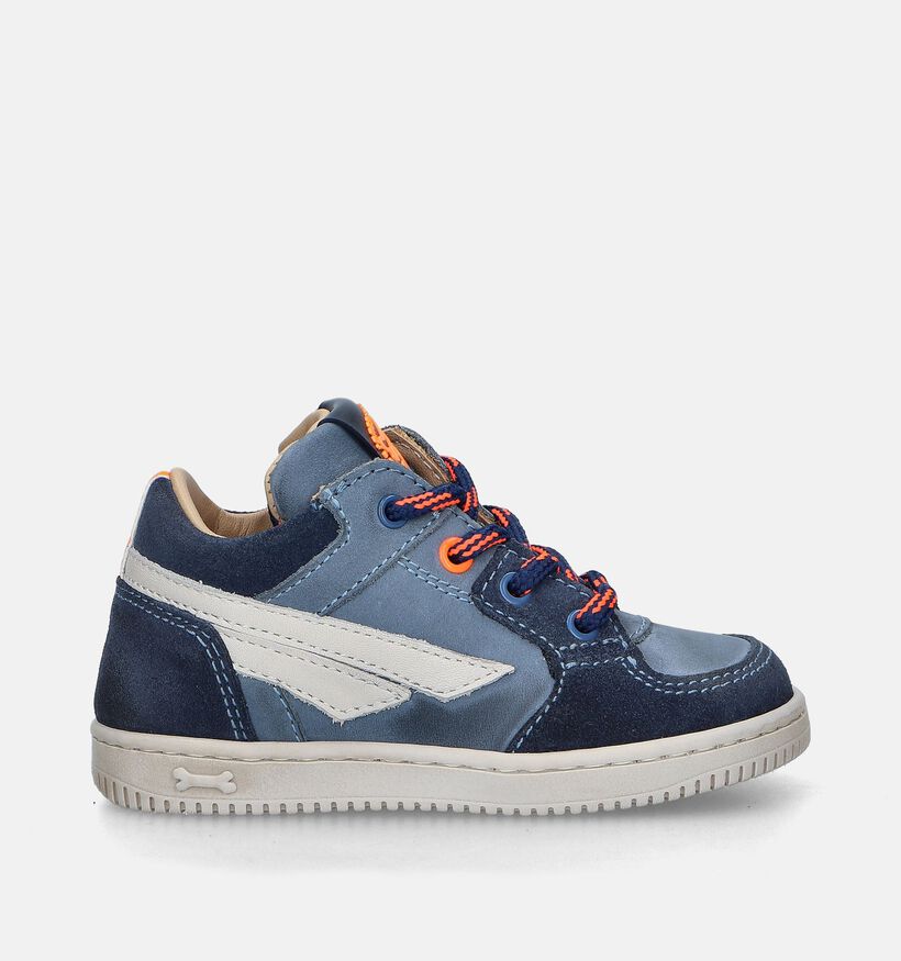 STONES and BONES Nomi Blauwe Babyschoenen voor jongens (349168) - geschikt voor steunzolen