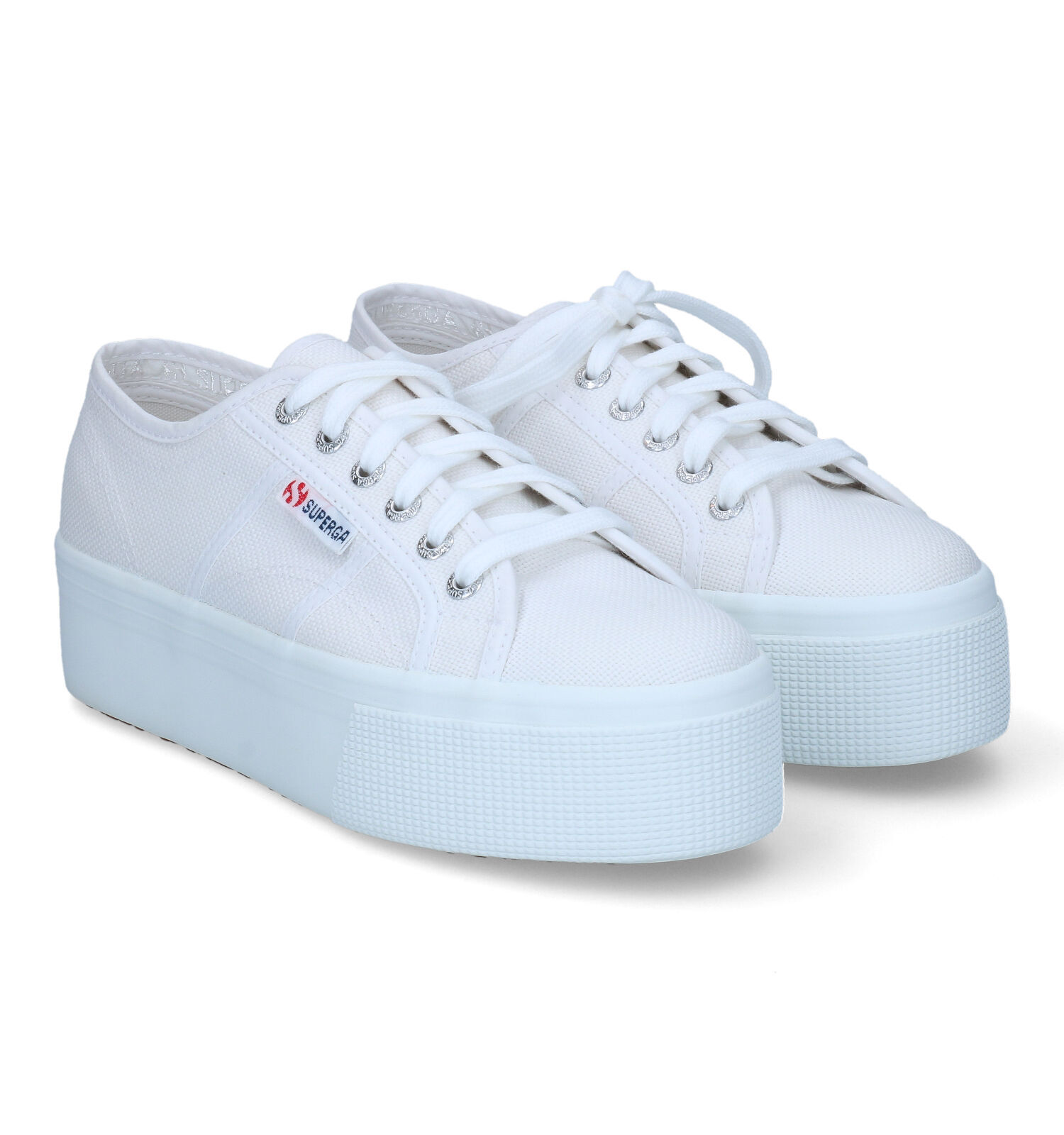 Witte superga platform new arrivals
