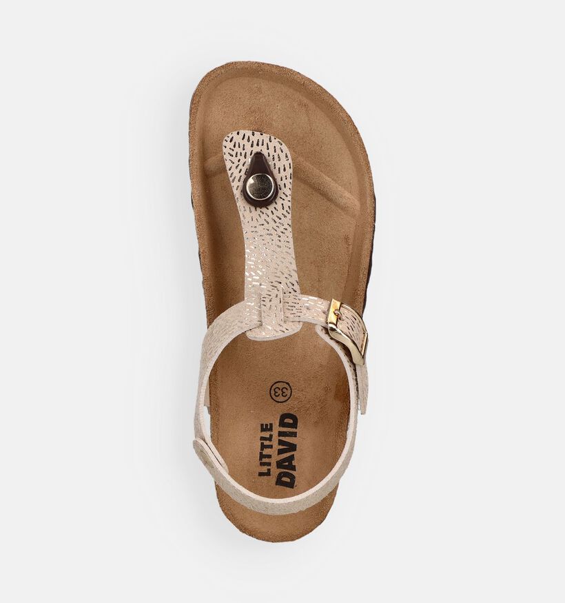 Little David Pepita Gouden Sandalen voor meisjes (372933)