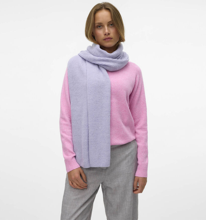 Vero Moda Gila Rib Lila Sjaal voor dames (352434)