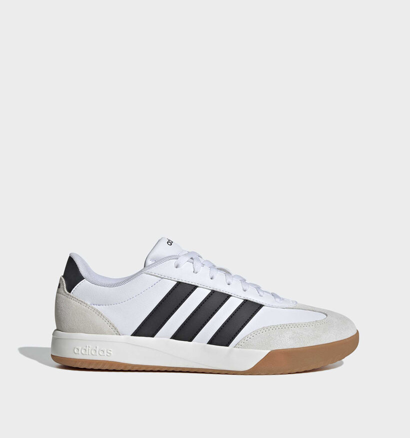 adidas VL Court FC Witte/Zwarte Sneakers voor heren (366732) - geschikt voor steunzolen