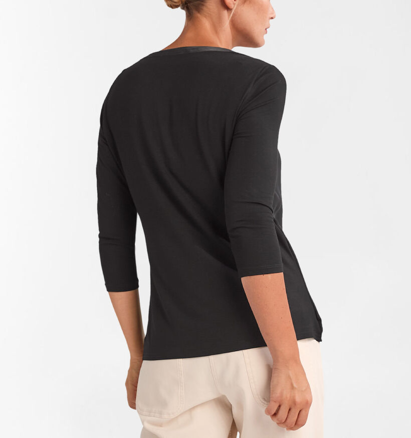 comma Blouse en Noir pour femmes (304216)