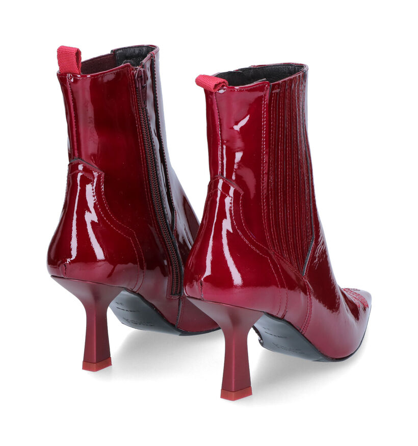 Zinda Bottines à talons en Cognac pour femmes (317221)
