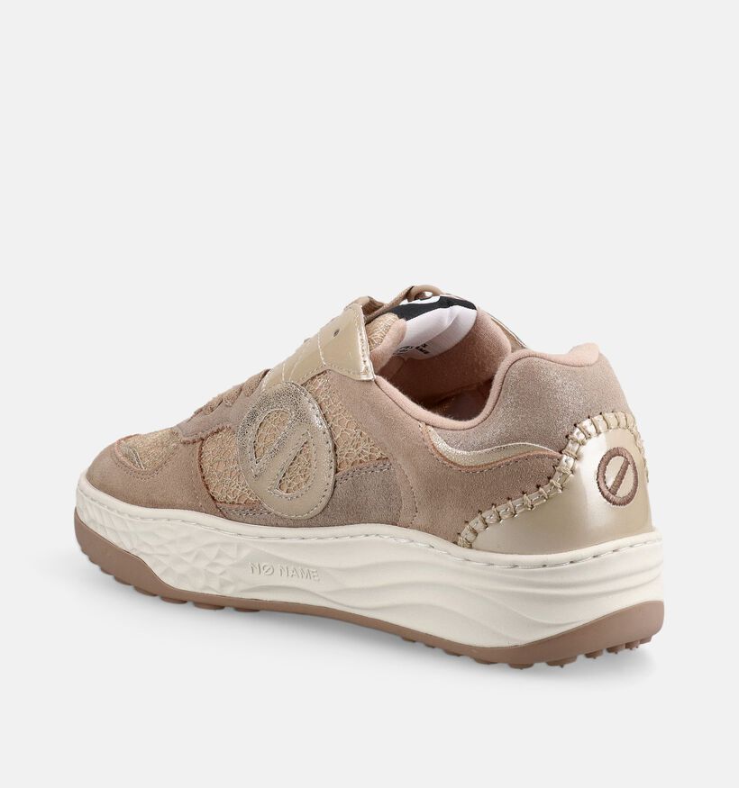 No Name Tyler Court Gouden Sneakers voor dames (380991) - geschikt voor steunzolen